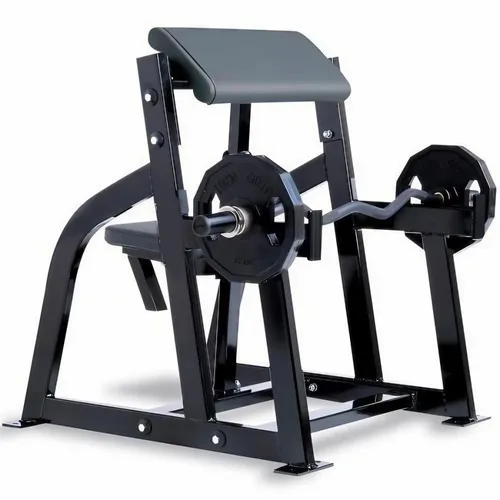 Gamma Fitness Seated Arm Curl Machine, Gym