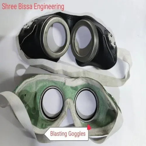 Glass Leather Cup Goggles