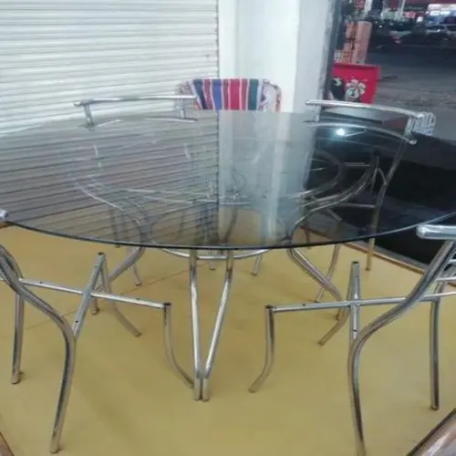 Glass Top Dining Ensemble