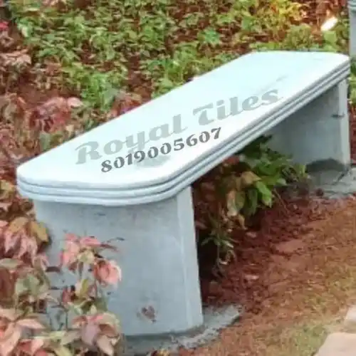 Granite Outdoor Garden Bench