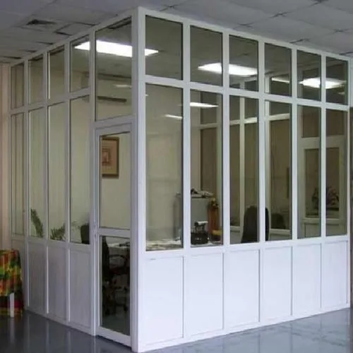 Gray UPVC Meeting Room Divider
