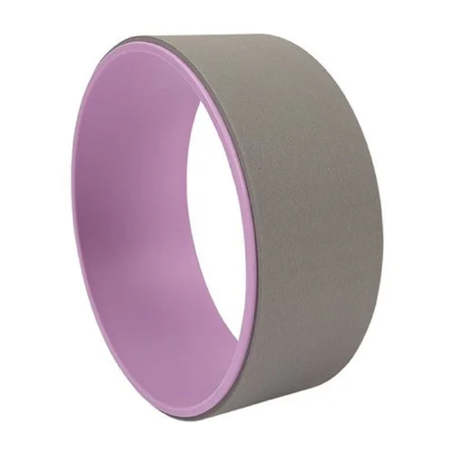 Grey and Purple PP Yoga Wheel, 25mm Thickness