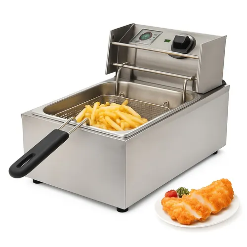 GS Packaging Commercial Electric & Gas Deep Fryer