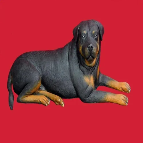 Handcrafted Marble Animal Sculpture