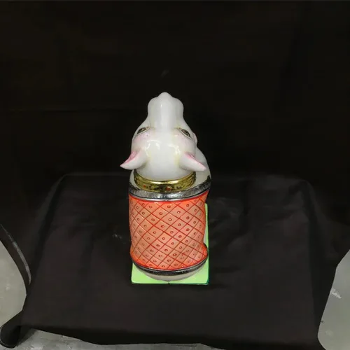 Handcrafted Marble Mouse Figurine