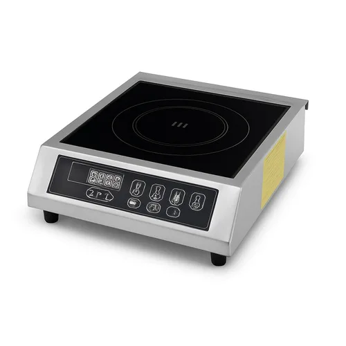 Heavy Duty Induction Cooktop, 5 kW, Black