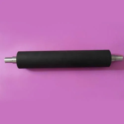 Heavy Duty SS Shaft Inking Rubber Roller