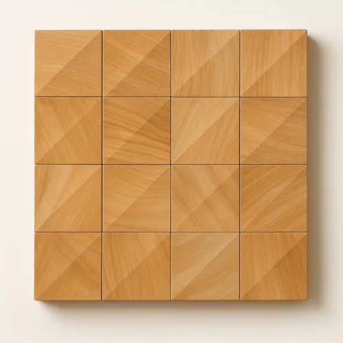 Honed Teakstone Sandstone Wall Tile, 30 X 30 Cm