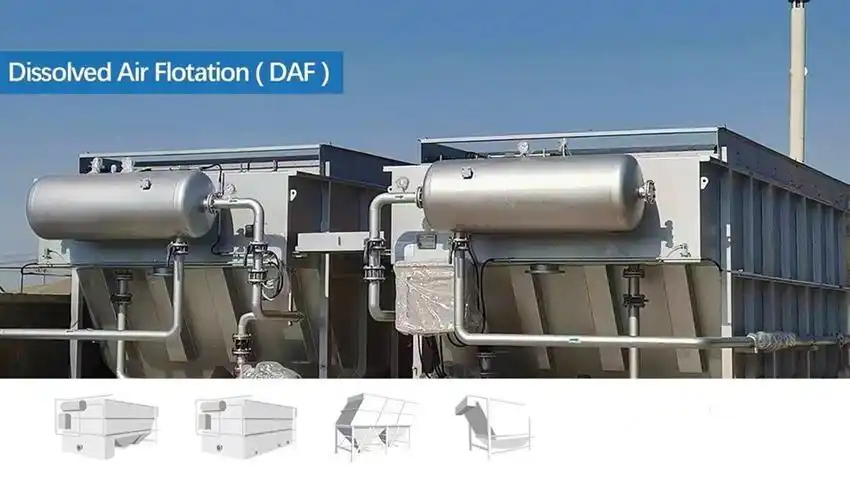 Horizontal Flow Dissolved Air Flotation Equipment