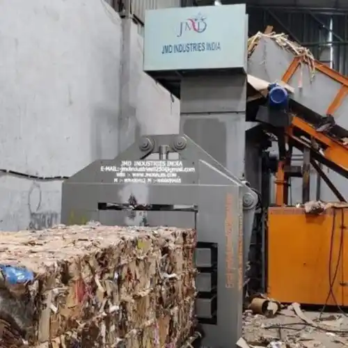 Horizontal Waste Cardboard Machine
