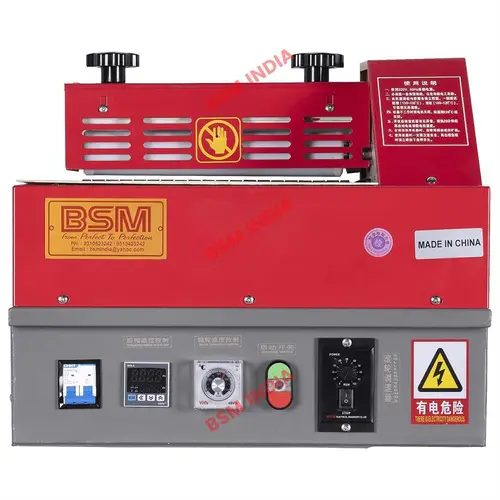 Hot Melt Adhesive Roller Coater Tabletop Machine