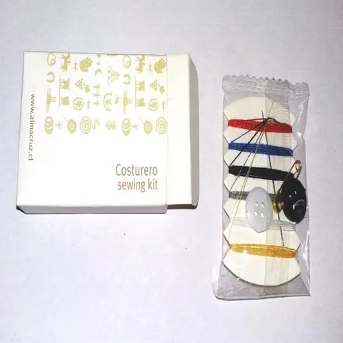 Hotel Blue Nylon Sewing Kit