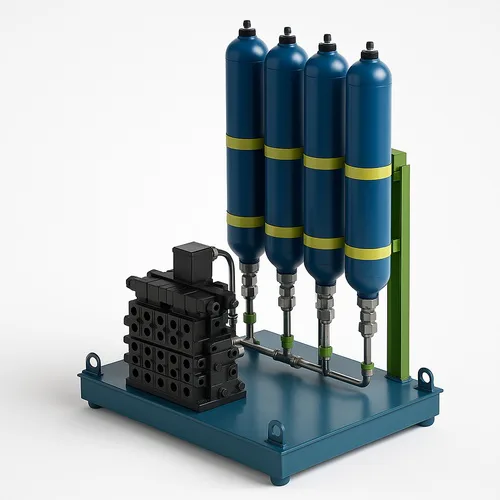 Hydraulic Valve and Accumulator Station