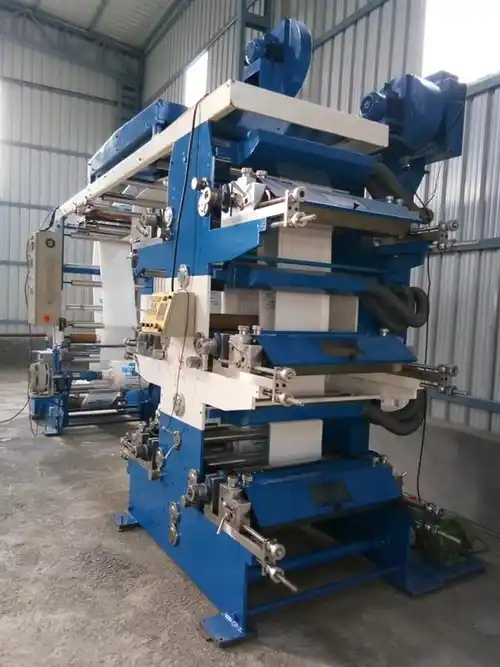 Hytech Mild Steel 8 Color Flexo Printing Machine for Plastic Film