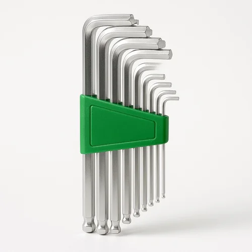 Imported Chrome Vanadium Steel Long Allen Key