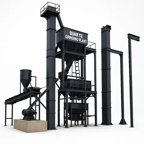 Indian Quartz Grinding Plant