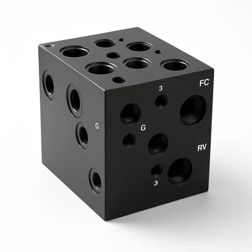 Industrial Hydraulic Manifold Assembly