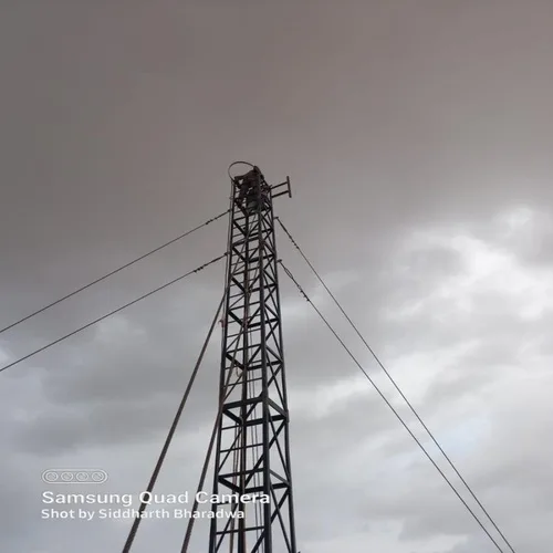 Industrial Mild Steel Wifi Communication Tower
