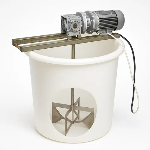 Industrial Mixing Tank Eductor, 1000L Capacity