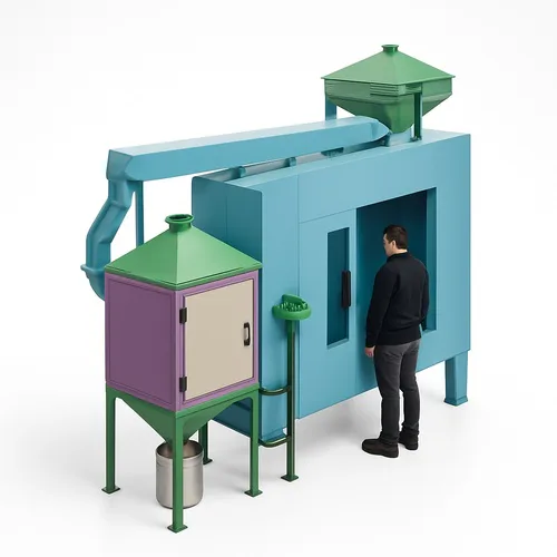 Industrial Powder Coating Machine