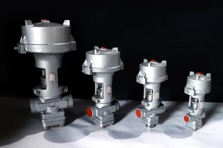 Industrial Stainless Steel 3 Way Piston Valve