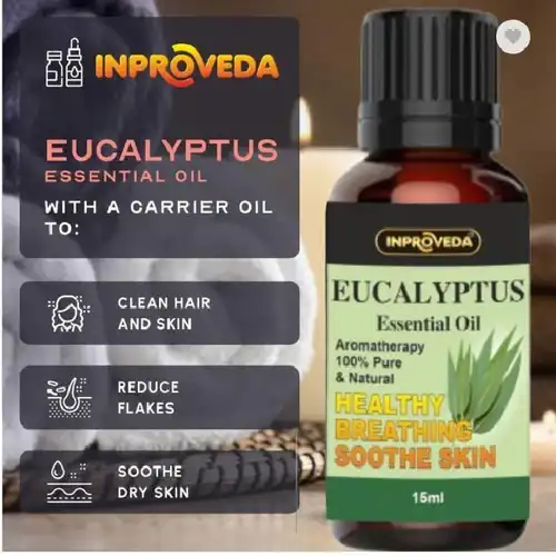 Inproveda Eucalyptus Oil for Breathing & Skin 15ml