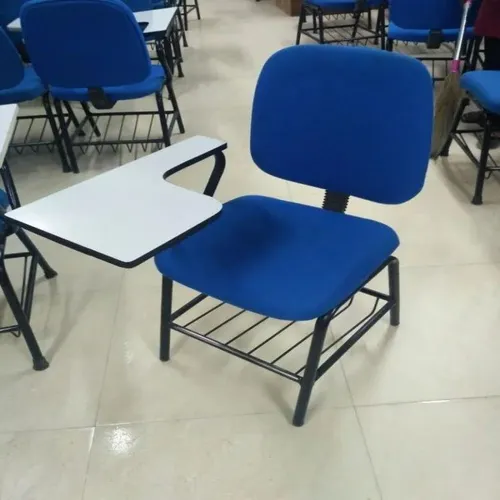 Institute Blue Student Chair with Pad