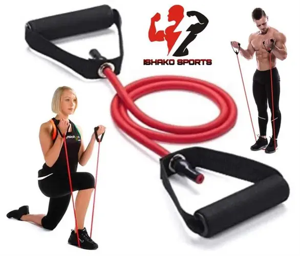 Ishako Sports PVC Resistance Tube (Gym)