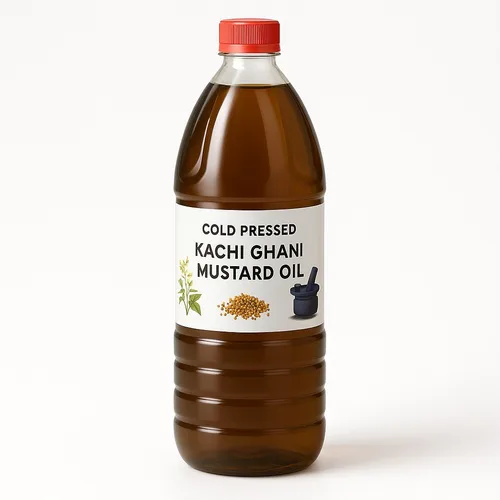 Kachi Ghani Mustard Oil, 1 Litre