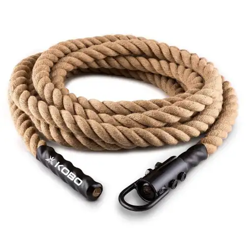 Kobo Natural Hemp Clasping Rope 13 ft