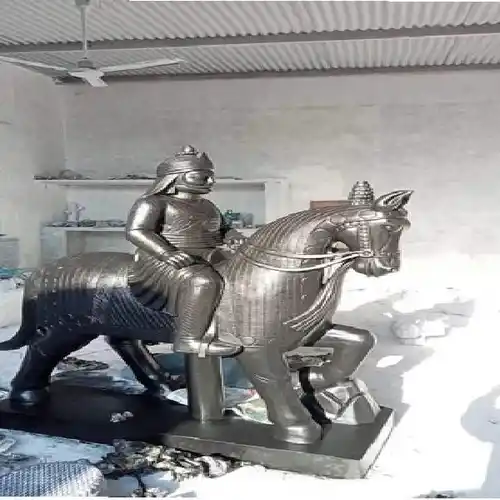 Maharana Pratap Marble Sculpture