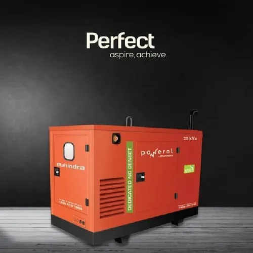 Mahindra Powerol 25 kVA Silent Gas Genset