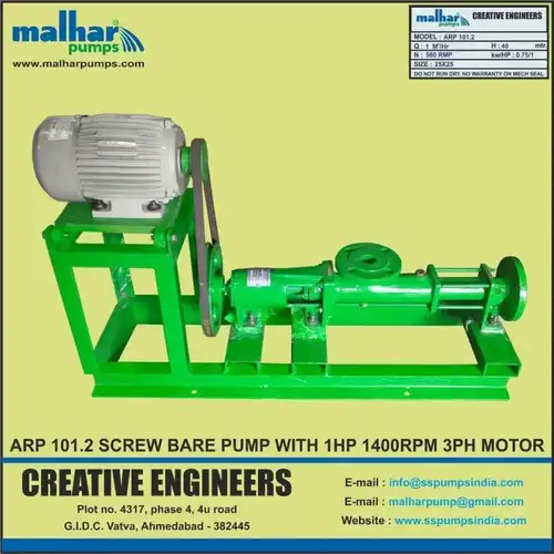 MALHAR Cavity Screw Pumping Machine