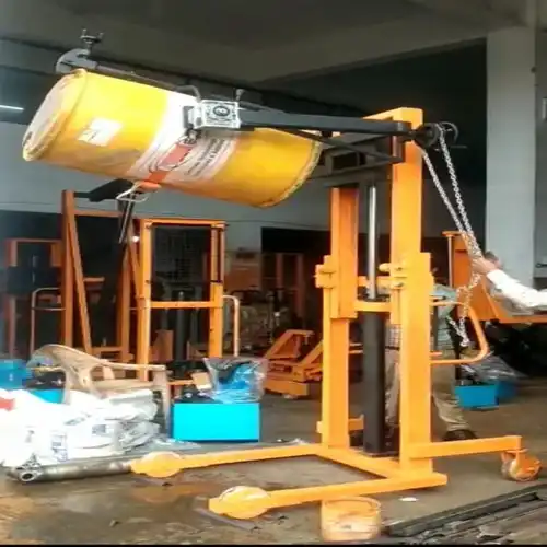 Manual Drum Lifter, 500 KG Capacity