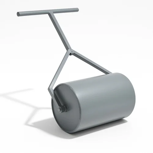Manual Grey Cricket Pitch Roller