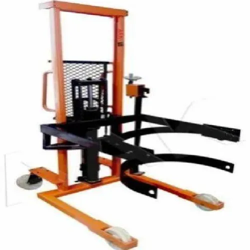 Manual Hydraulic Drum Stacker Equipment