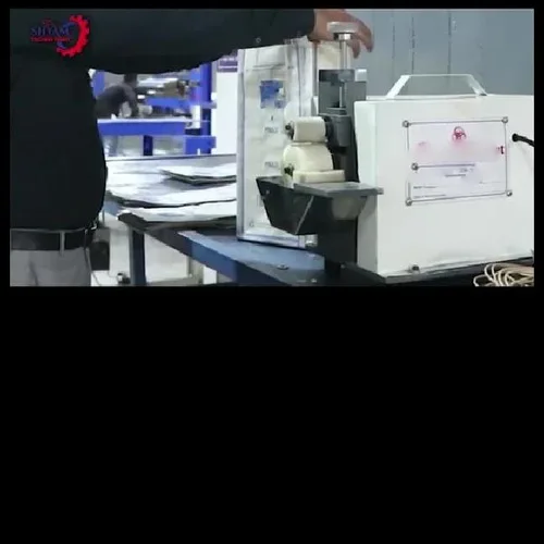 Manual Paper Bag Handle Adhesive Machine