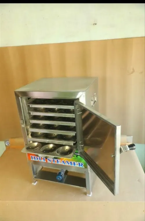 Manual Stainless Steel Idli Steamer 54 Pcs