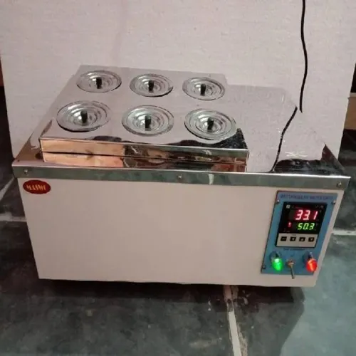 Manual Stainless Steel Lab Water Bath, AC 220V