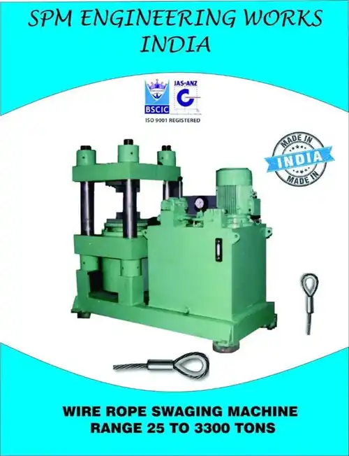 Manual Wire Rope Splicing Crimper