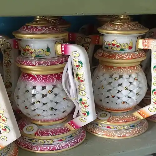 Marble Handicraft Panel, Design: Parchin Kari, Size: 60x120 cm