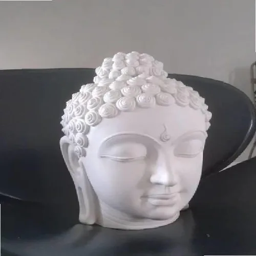 Marble Nirvana Buddha Head Statue