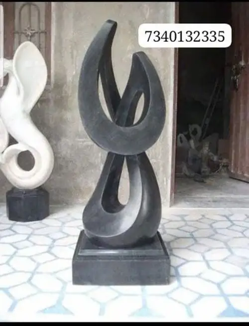 Marble Sculpture, Decorative, 20 Inch Height