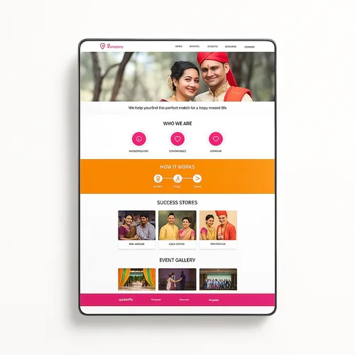 Matrimony Website with Admin Dashboard