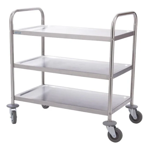 MBH Stainless Steel Kitchen Equipment Trolley