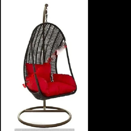 Metal Wicker Garden Lounger