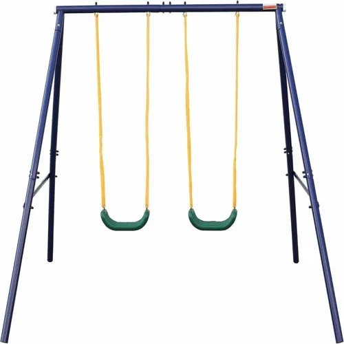 Mild Steel 2 Seater Outdoor Playground Swing