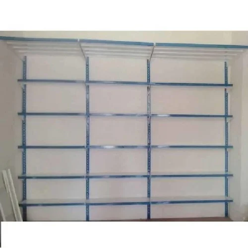 Mild Steel 5 Shelf Wall Mount Rack