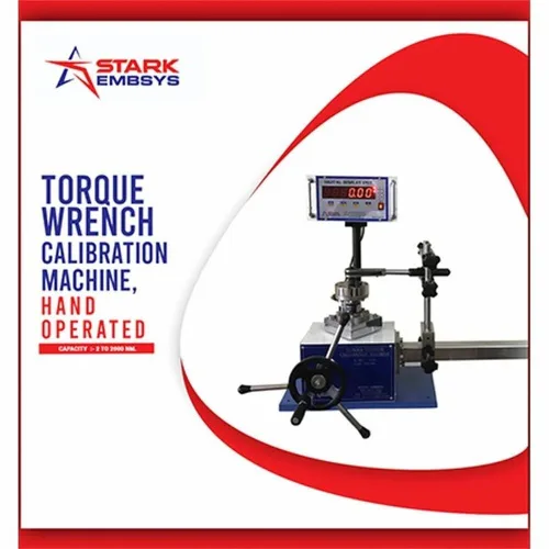 Mild Steel Digital Torque Wrench Calibrator Machine