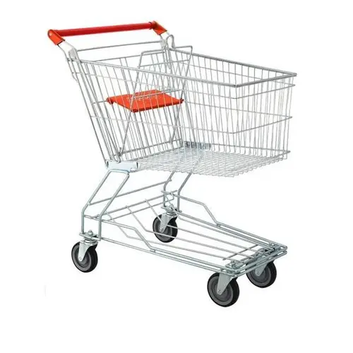 Mild Steel Drum Shopping Trolley